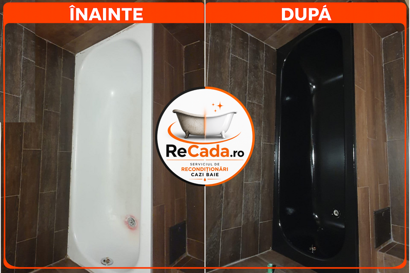Reconditionari cazi baie, cada va arata ca noua, Garantie 4 ani.